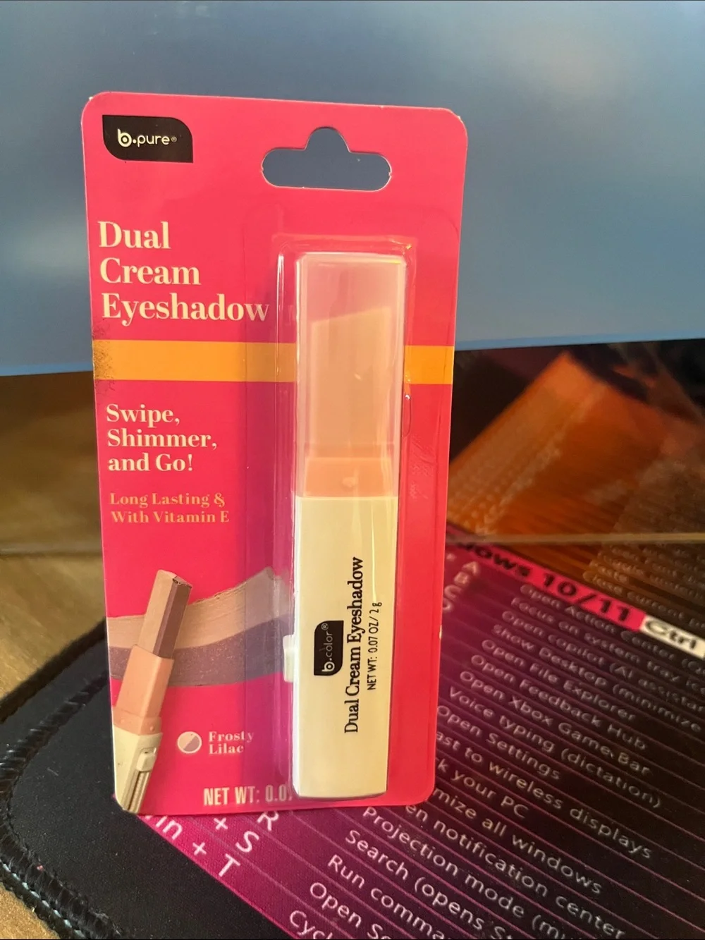 Dual Cream Eyeshadow — Frosty Lilac Pink